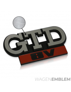 GTD front grille badge Mk2