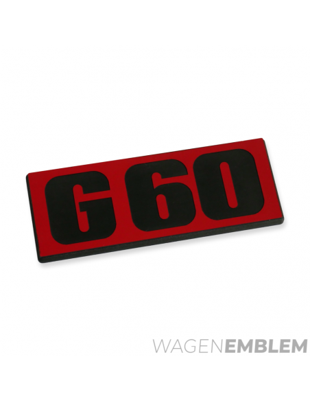 G60 Front Grille Badge