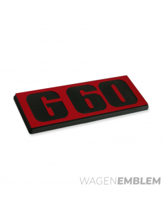 G60 Front Grille Badge 2