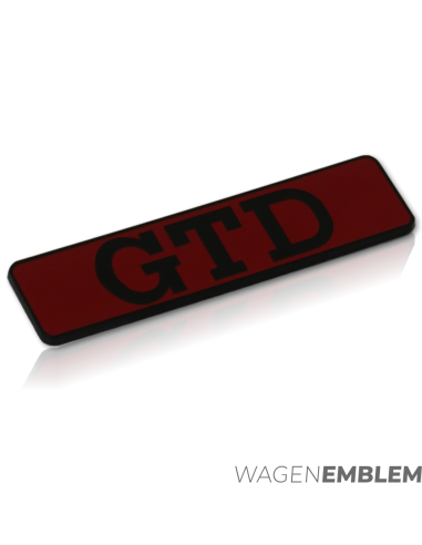 GTD Glove box badge