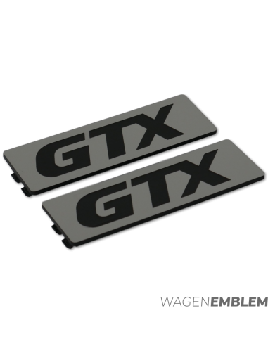 GTX side trim badges