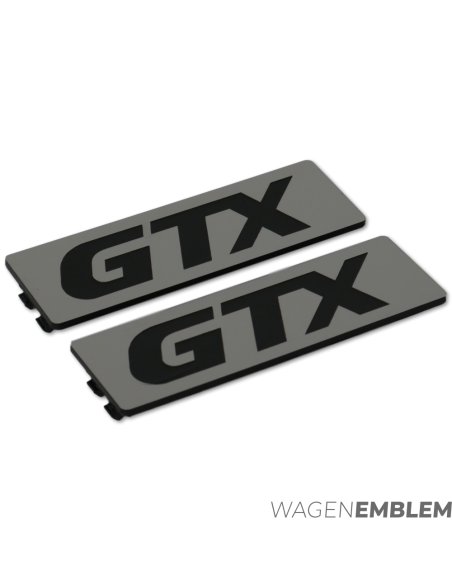 GTX side trim badges