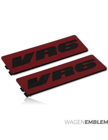 VR6 side trim badges