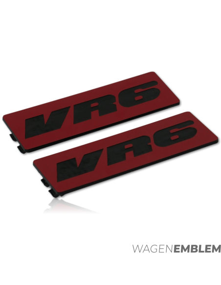 VR6 side trim badges