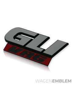 GLI VR6 front grille badge