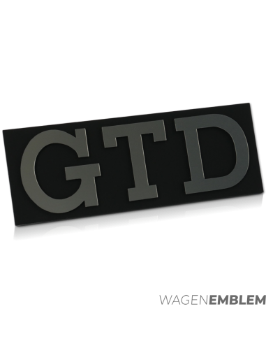 GTD front grille badge Mk1