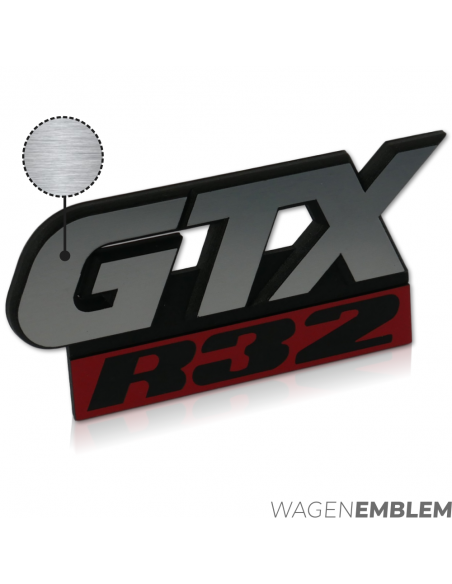 GTX R32 front grille badge