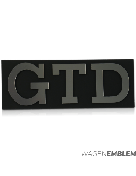 GTD front grille badge Mk1