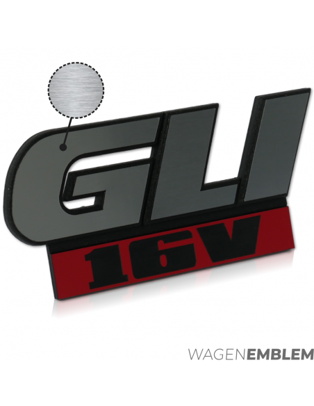 GLI 16V front grille badge